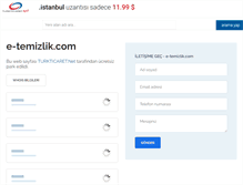 Tablet Screenshot of e-temizlik.com